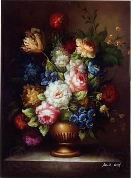 unknow artist Floral, beautiful classical still life of flowers.051 Norge oil painting art